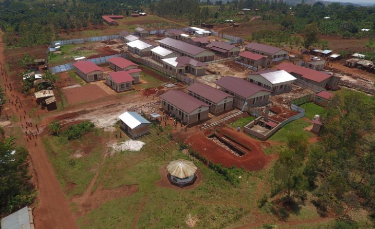 Vue aérienne de l'hopital de RUSIMBUKO construit par le PRODECI-TURIKUMWE